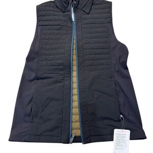 Lululemon Men's Black Insulated Puffer Vest Size L Winter Casual
